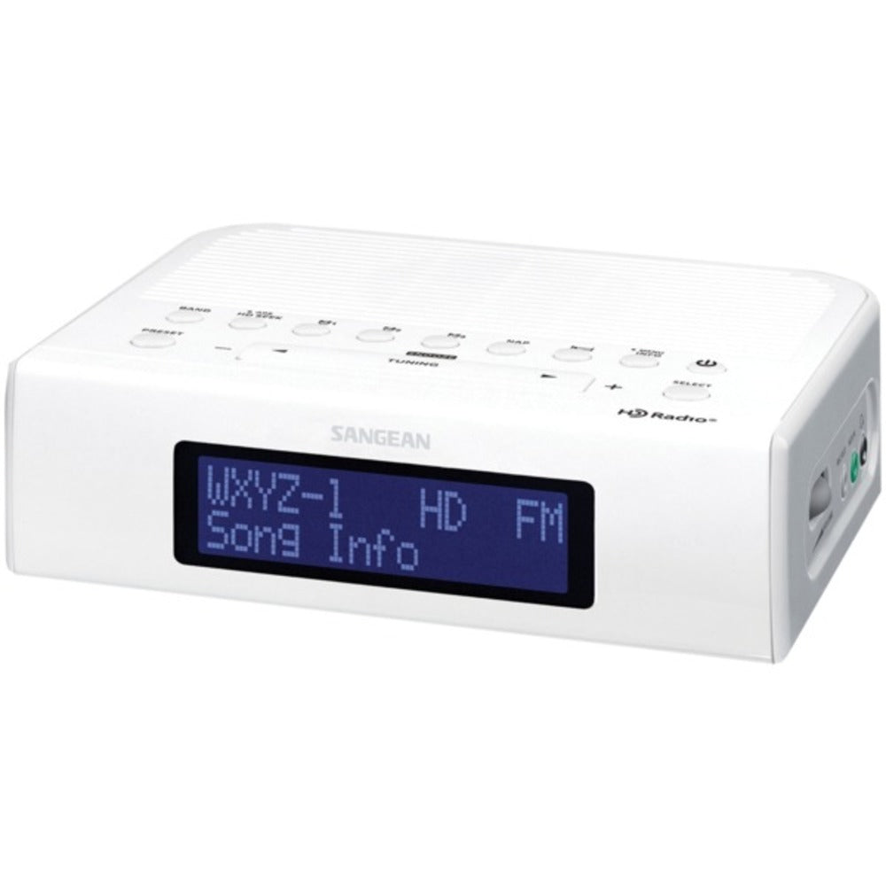 Sangean HDR-15 HDR-15 AM/FM HD Radio Clock Radio - GadgetSourceUSA