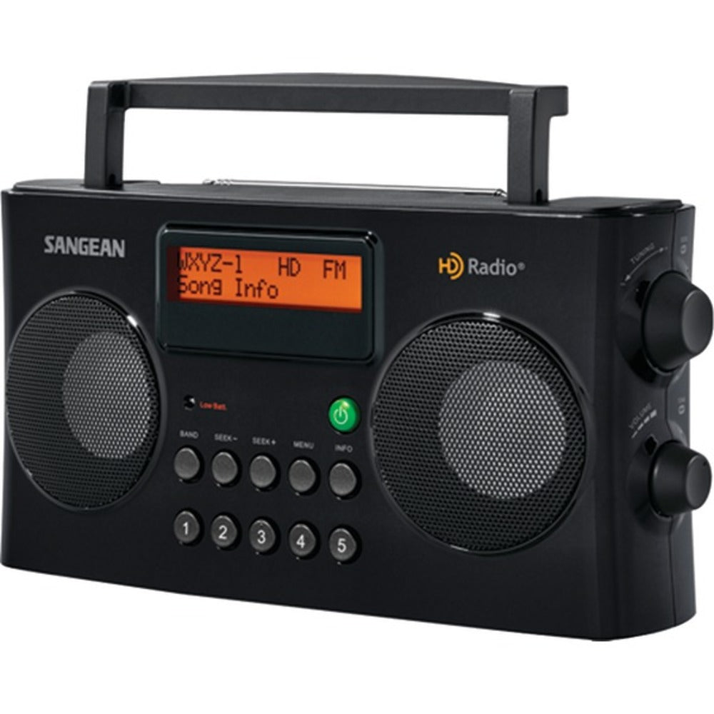 Sangean HDR-16 AM/FM HD Portable Radio - GadgetSourceUSA