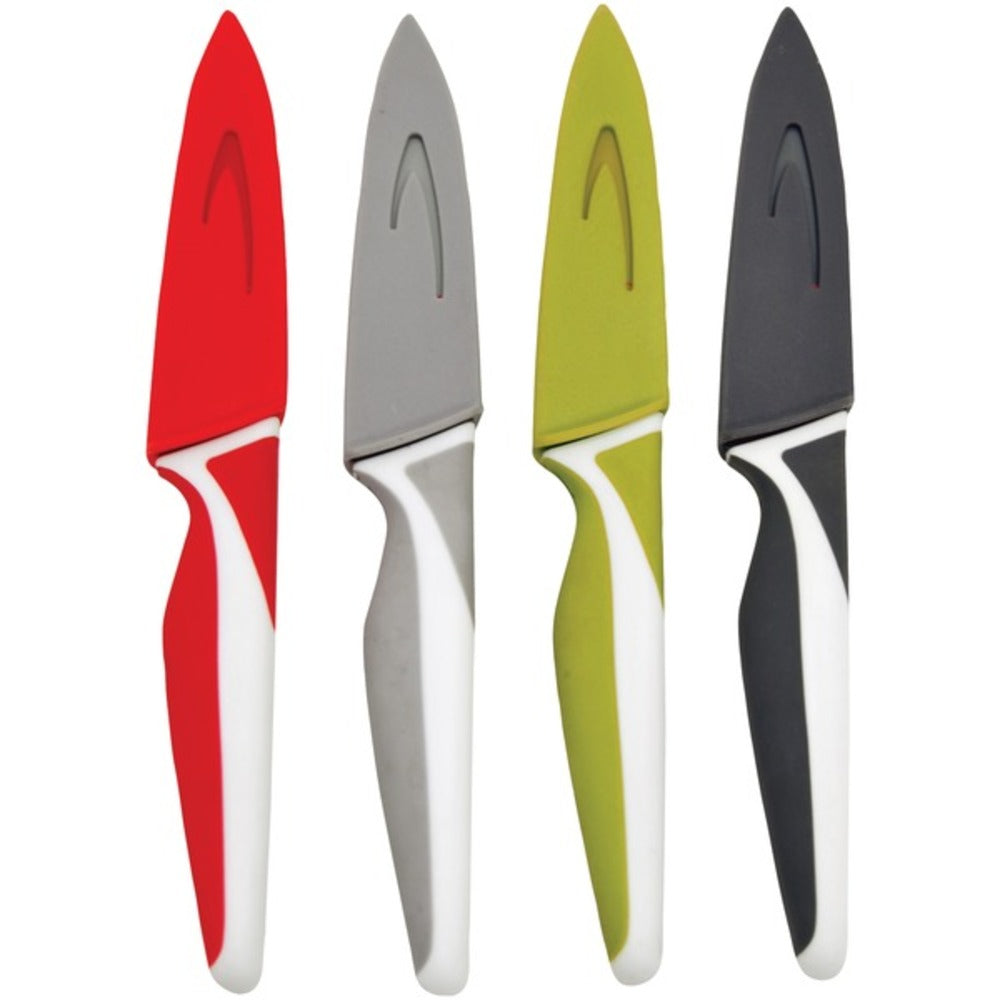 Starfrit 080906-006-0000 Set of 4 Paring Knives - GadgetSourceUSA