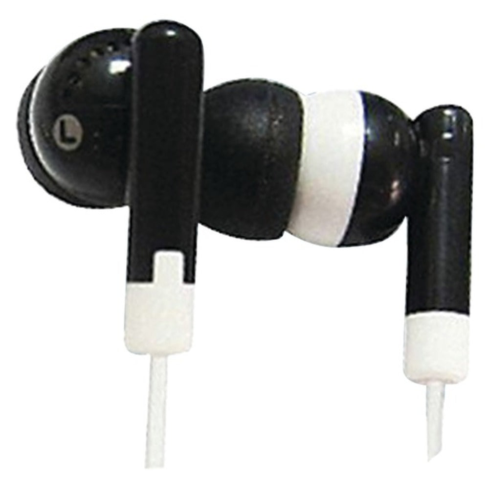 Supersonic IQ-101 BLACK IQ-101 Digital Stereo Earphones (Black) - GadgetSourceUSA