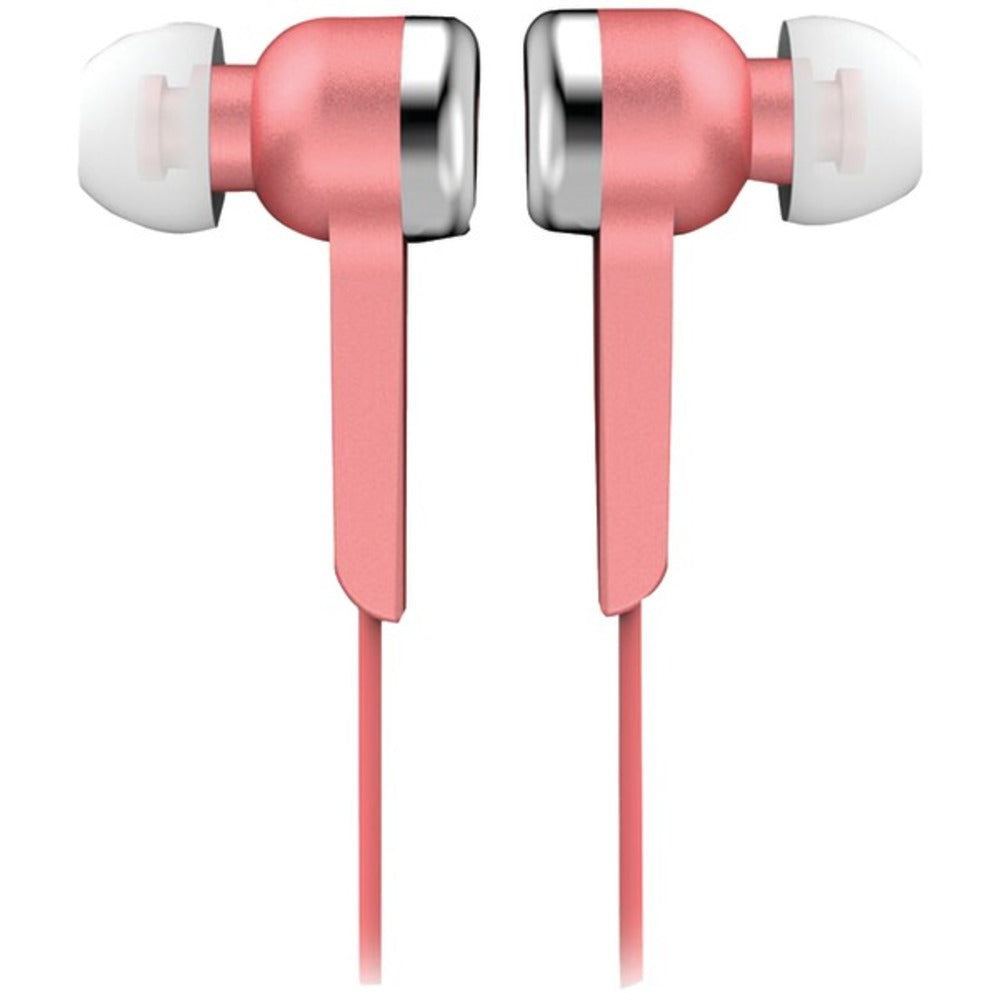 Supersonic IQ-113 PINK IQ-113 Digital Stereo Earphones (Pink) - GadgetSourceUSA
