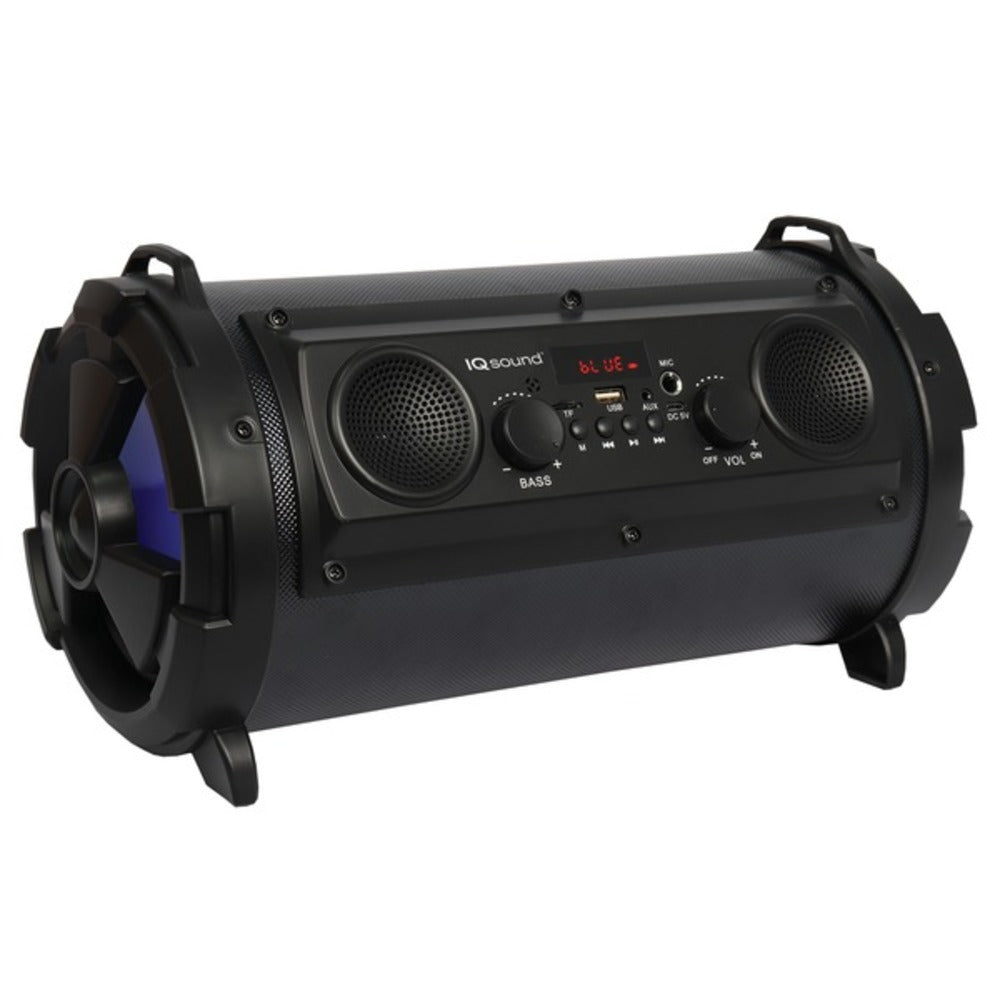 Supersonic IQ-1525BT-BK Wireless Bluetooth Speaker (Black) - GadgetSourceUSA