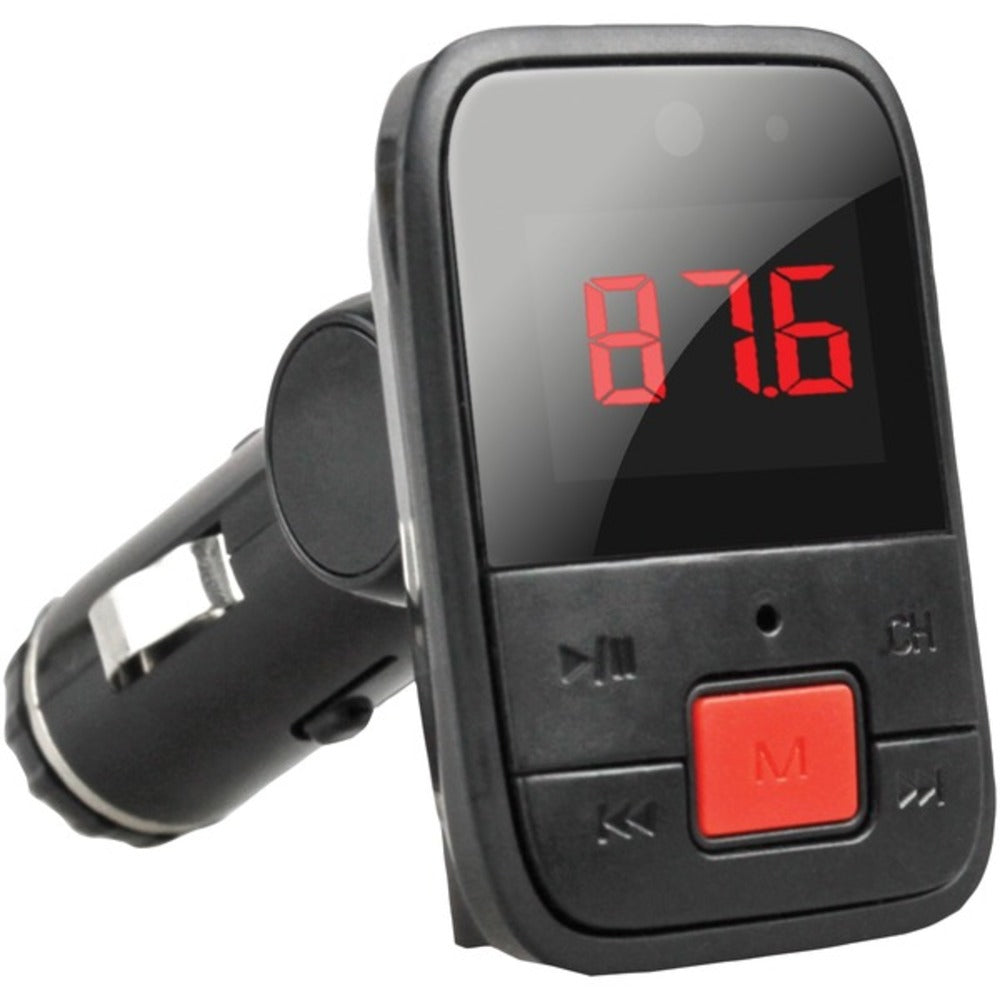 Supersonic IQ-208BT Bluetooth FM Transmitter with Large Red Display - GadgetSourceUSA
