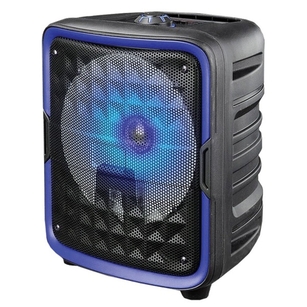 Supersonic IQ-6608DJBT- Blue 8-Inch Bluetooth Speaker with True Wireless Technology (Blue) - GadgetSourceUSA