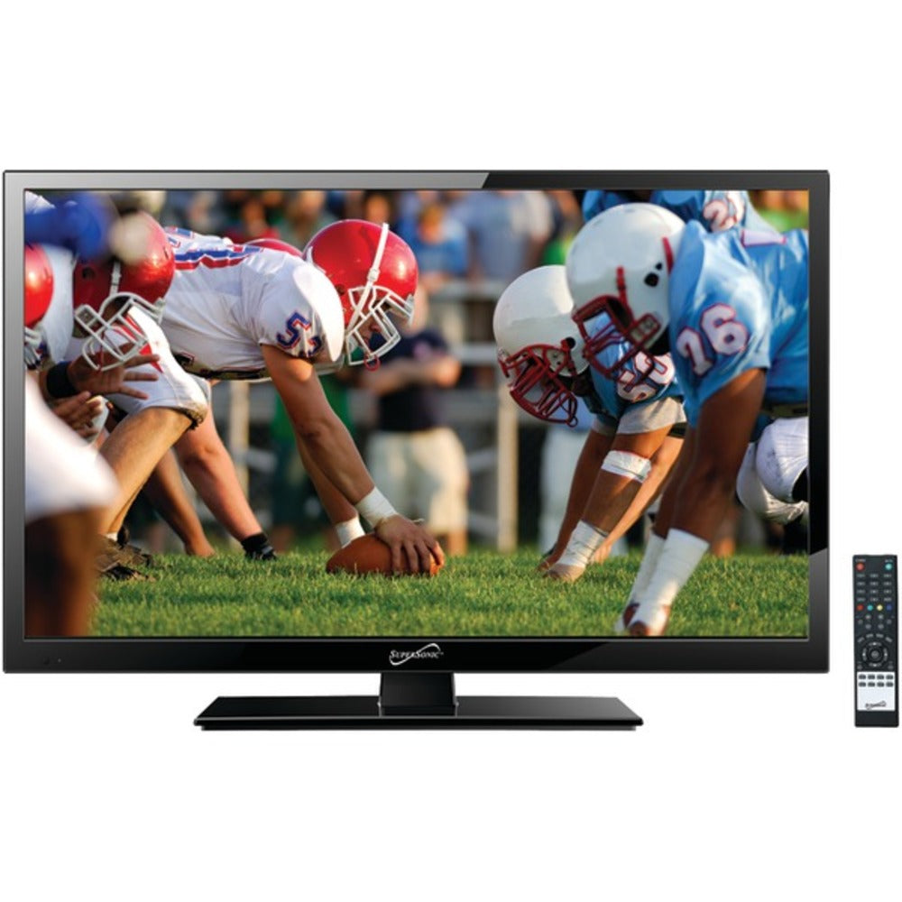 Supersonic SC-1911 19" 720p LED TV, AC/DC Compatible with RV/Boat - GadgetSourceUSA