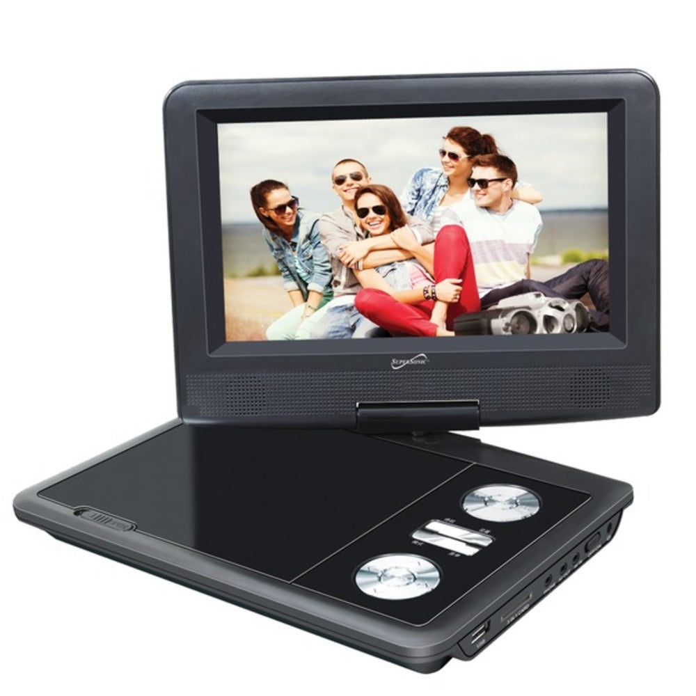 Supersonic SC-257 7-Inch DVD Player with TV Tuner - GadgetSourceUSA