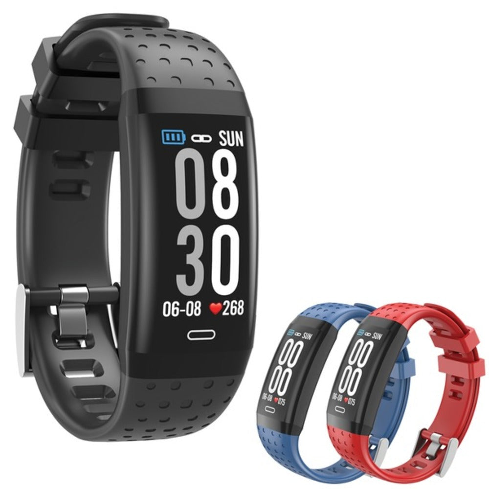 Supersonic SC-87FB Bluetooth Fitness Band with Heart Rate and Blood Pressure Monitors and 3-Color Band Set - GadgetSourceUSA