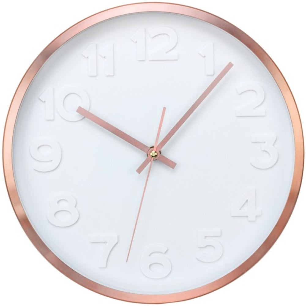 Timekeeper 668024 Copper II Wall Clock - GadgetSourceUSA