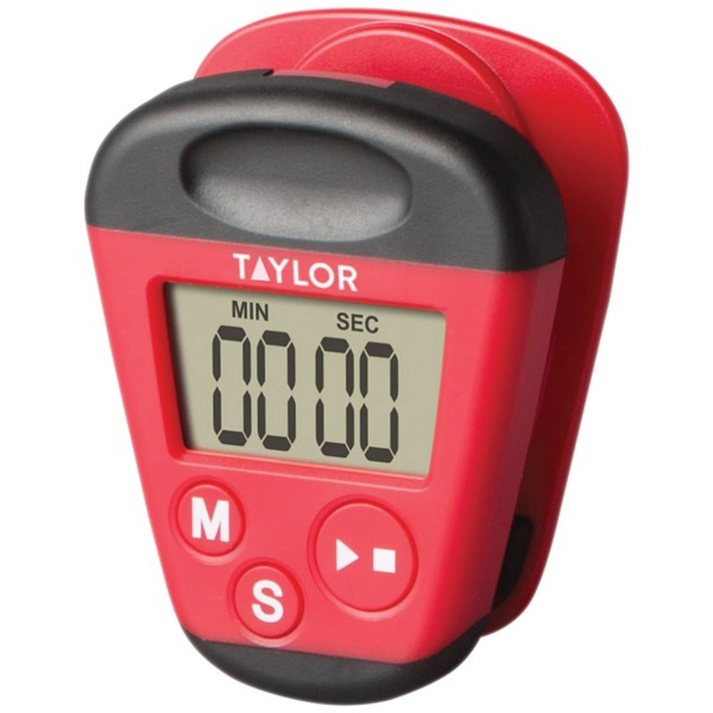 Taylor Precision Products 5875 Kitchen Clip Timer with Extra-Strong Magnet - GadgetSourceUSA