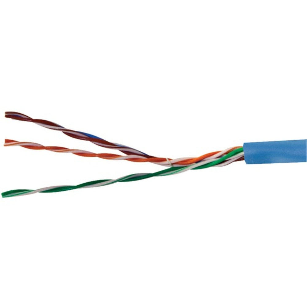 Vericom MBW5U-00932 CAT-5E UTP Solid Riser CMR Cable, 1,000ft (Blue) - GadgetSourceUSA