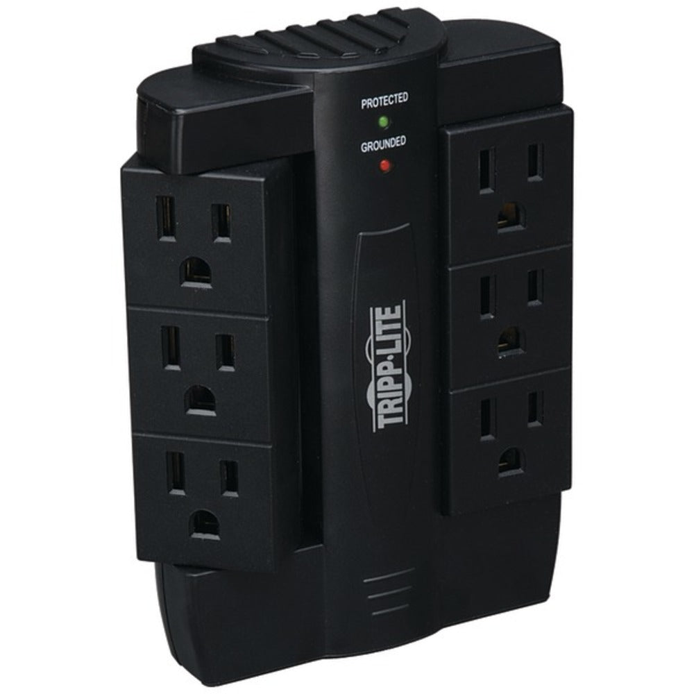 Tripp Lite SWIVEL6 Direct Plug-in Surge Protector with 6 Rotatable Outlets (1,500 Joules) - GadgetSourceUSA