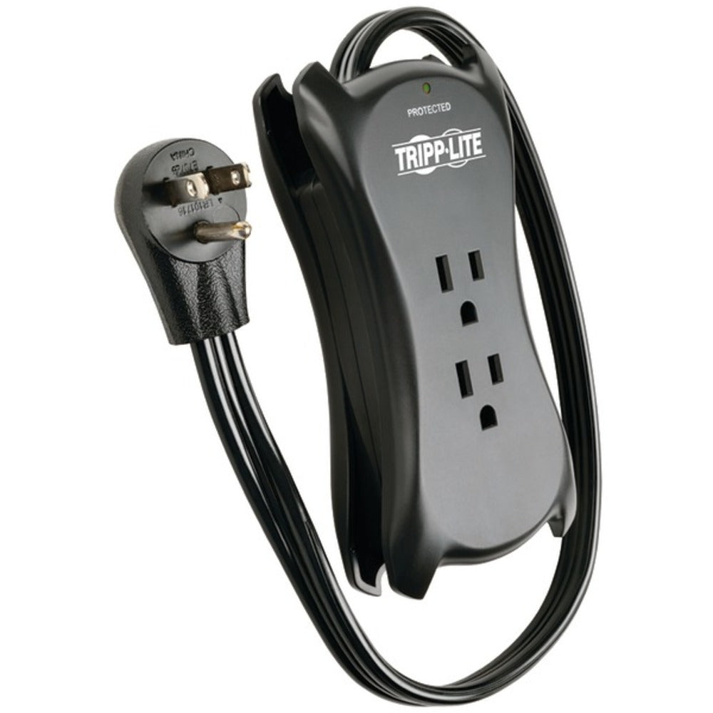 Tripp Lite Traveler3USB 3-Outlet Travel-Size Surge Protector with 2 USB Ports - GadgetSourceUSA