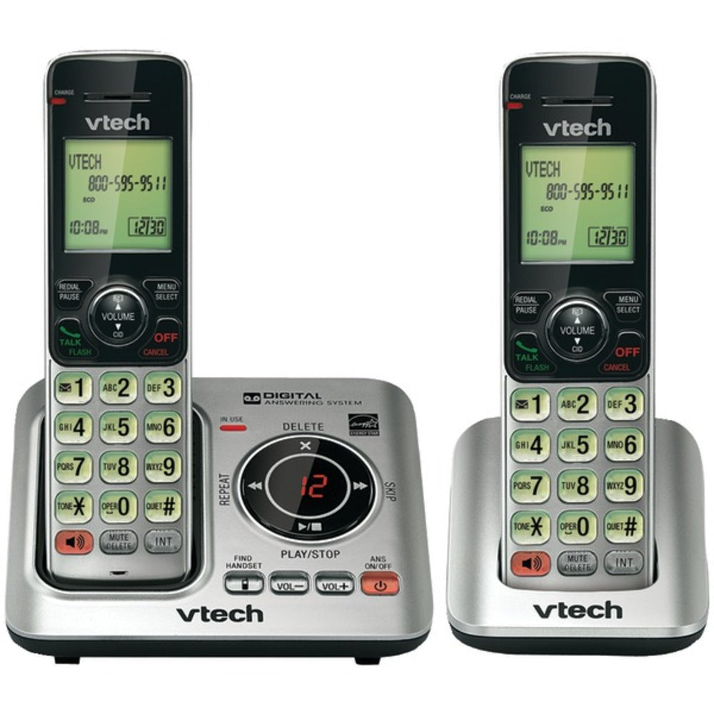 VTech VTCS6629-2 DECT 6.0 Expandable Speakerphone with Caller ID (2-Handset System) - GadgetSourceUSA