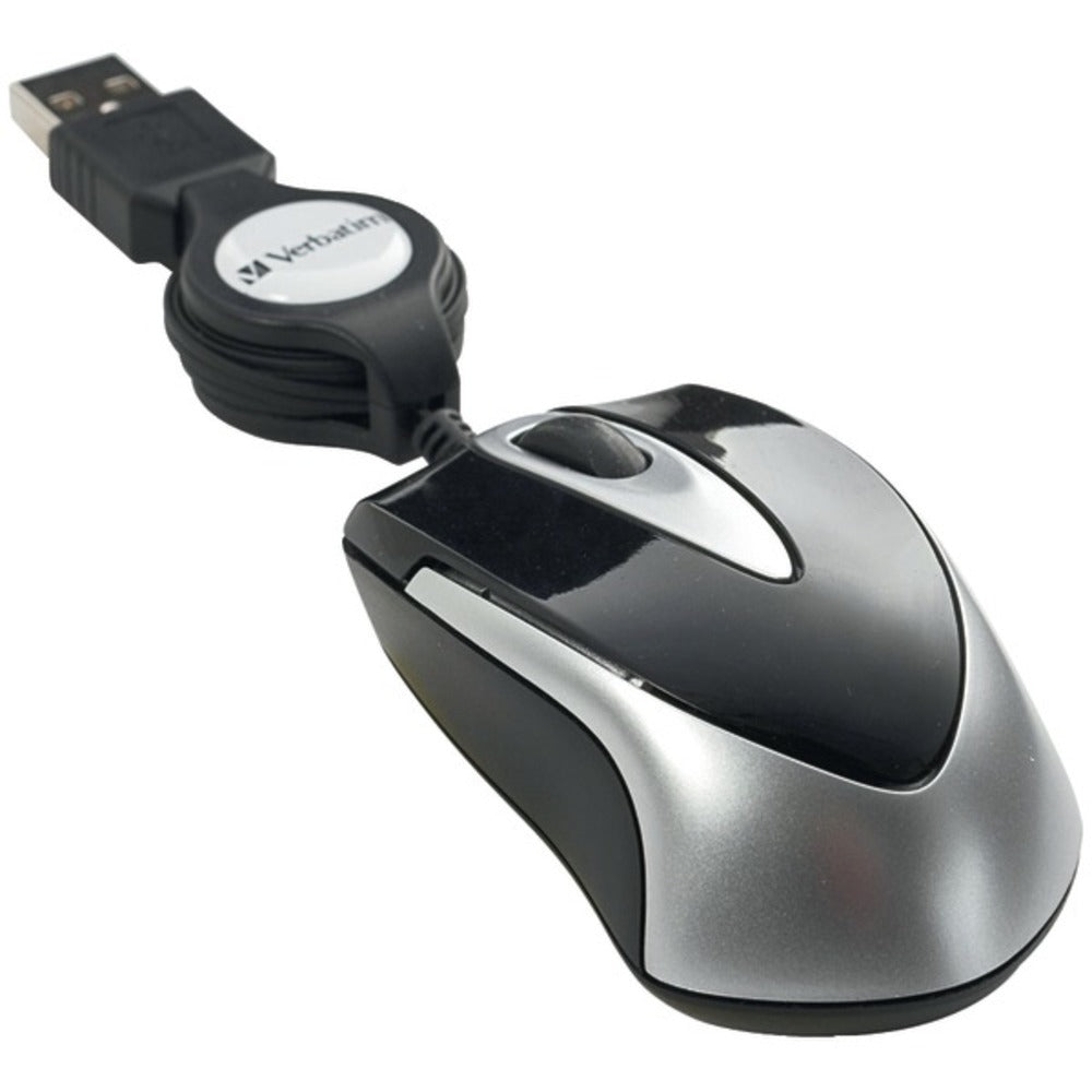 Verbatim 97256 Optical Mini Travel Mouse (Black) - GadgetSourceUSA