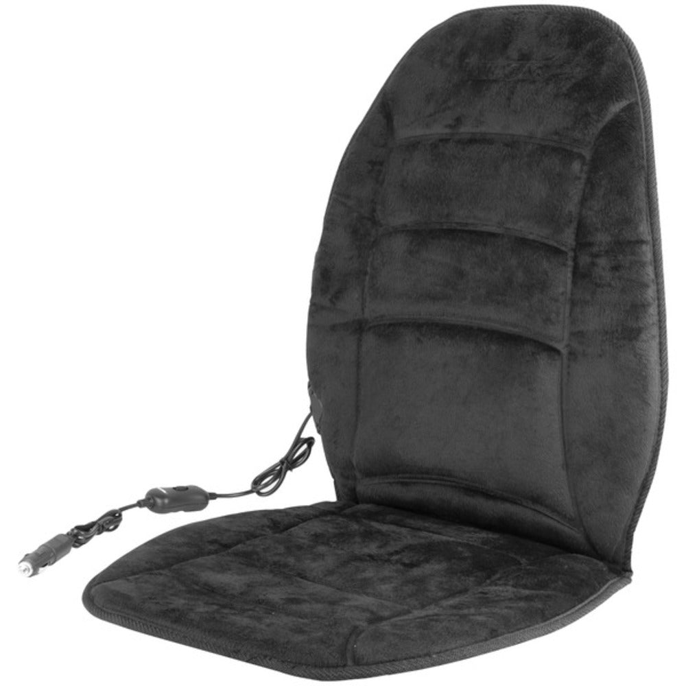 Wagan Tech 9448 12-Volt Deluxe Velour Heated Seat Cushion - GadgetSourceUSA