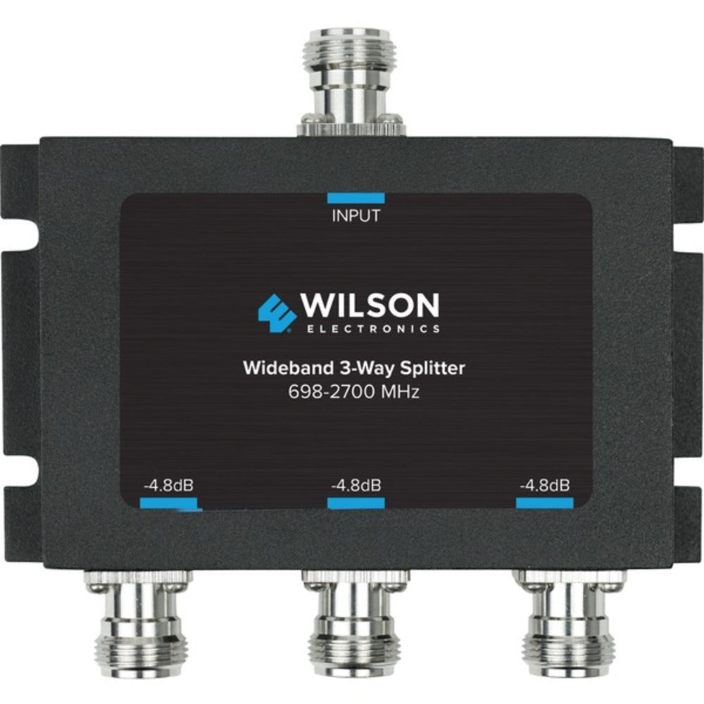 Wilson Electronics 859980 50-Ohm 3-Way Cellular Signal Splitter with N-Female Connectors - GadgetSourceUSA