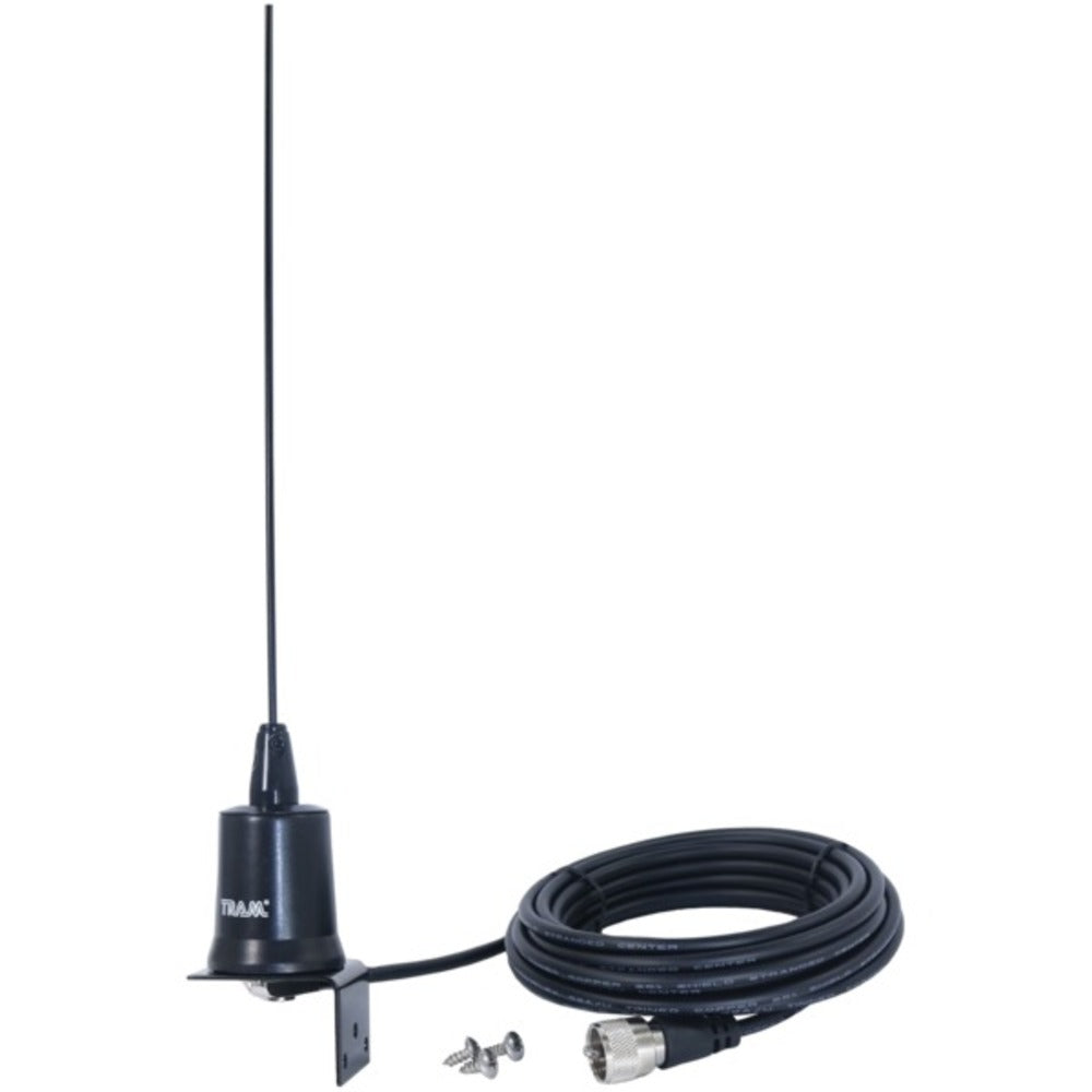 Tram 10250 Tunable 144MHz-174MHz Tunable VHF 3dBd Gain Trunk or Hole Mount Antenna Kit with PL-259 Connector - GadgetSourceUSA