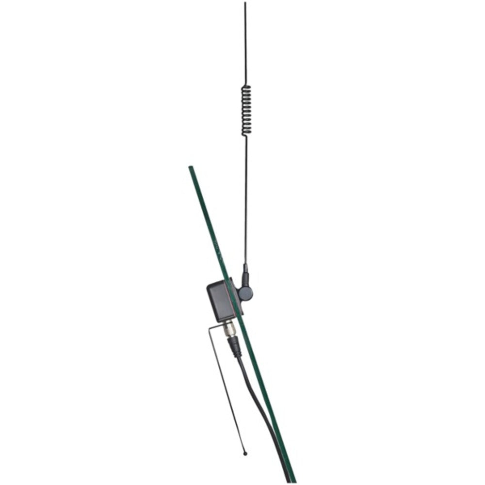 Tram 1192 Pre-Tuned 150MHz-450MHz VHF/450HHz-470MHz UHF Dual-Band Land Mobile Glass-Mount Antenna - GadgetSourceUSA