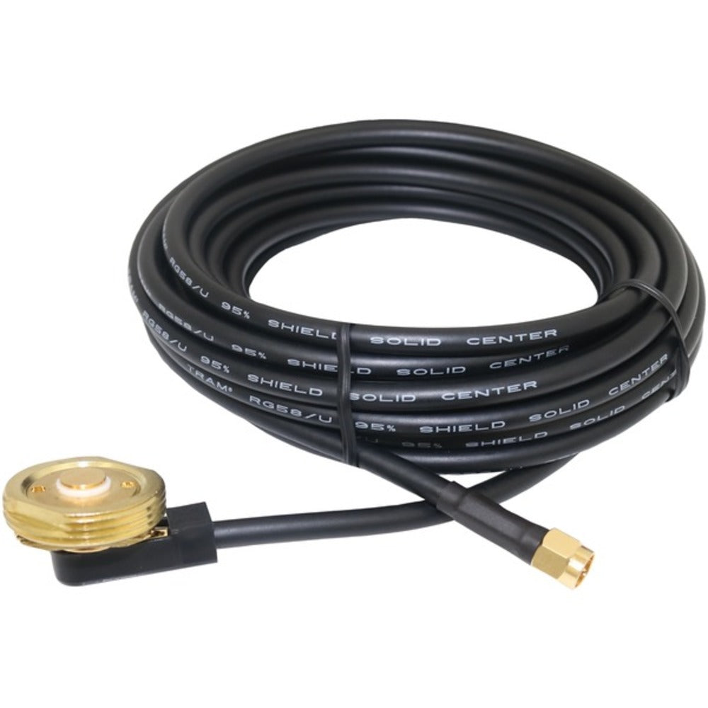 Tram 1252-SMA NMO 3/4" Hole Mount with Cable and SMA Male Connector - GadgetSourceUSA
