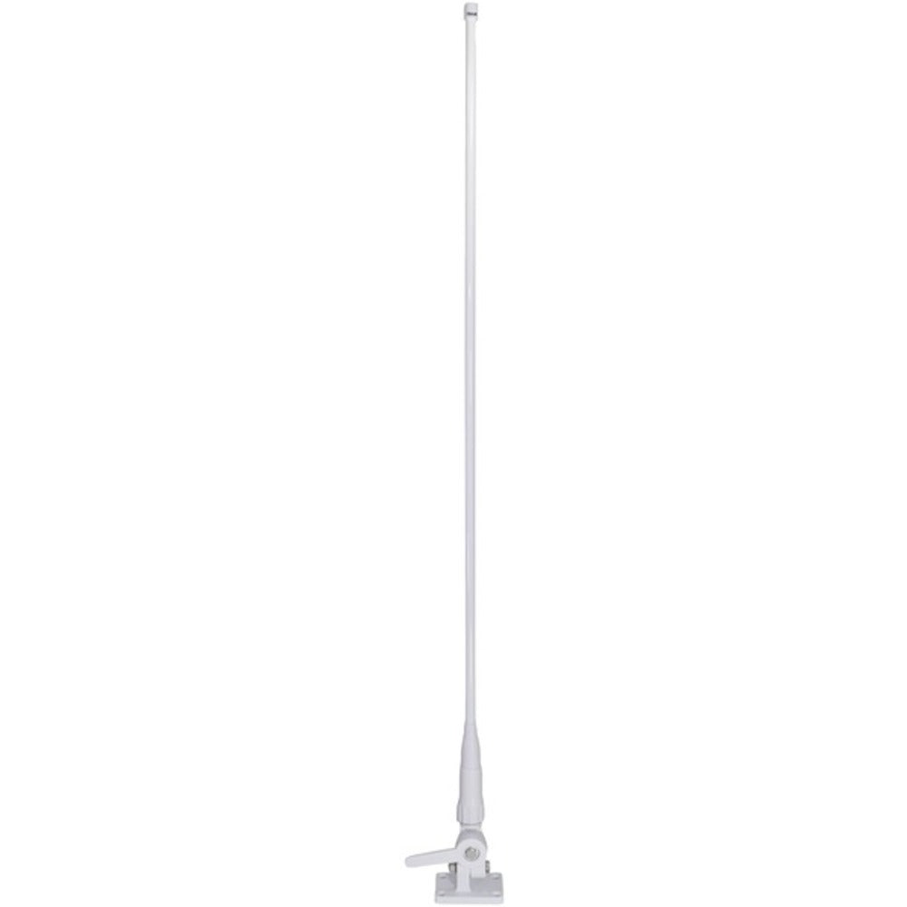 Tram 1614 46" VHF 3dBd Gain Marine Antenna with Cable Built into Ratchet Mount - GadgetSourceUSA